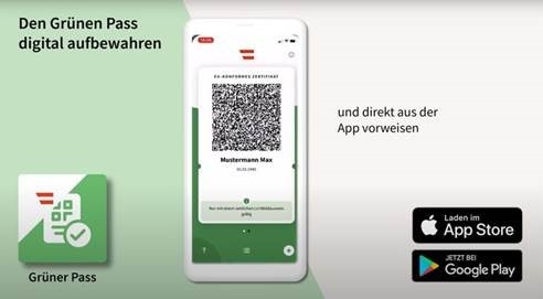 Grüner Pass-App